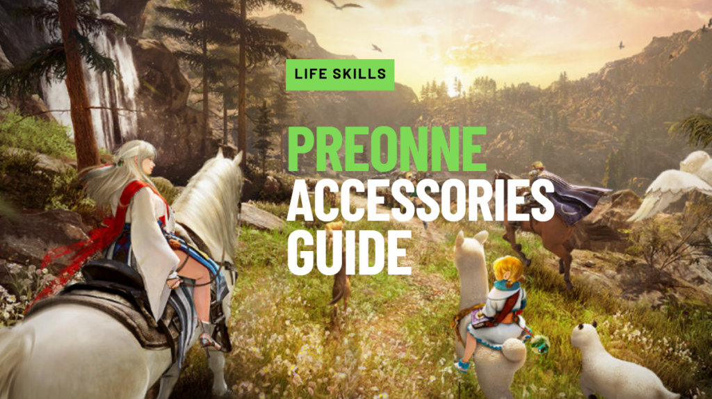 Preonne Accessories Guide