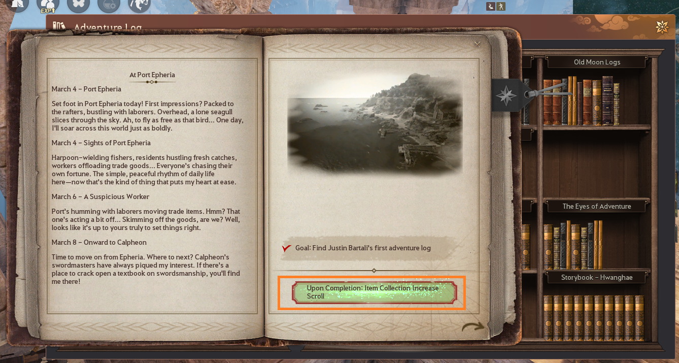 Justin Bartali's Adventure Log Guide